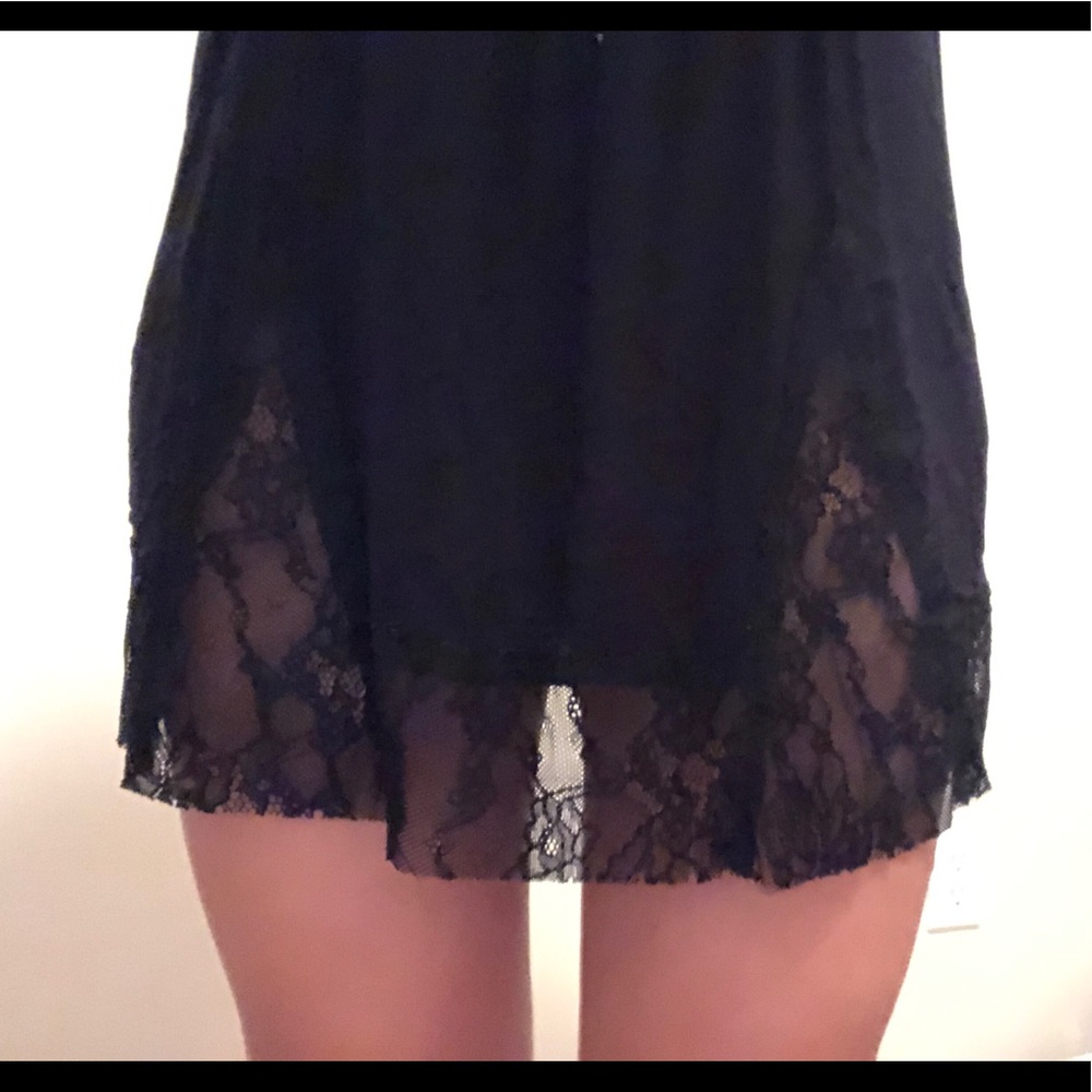 See through summer dress with lace